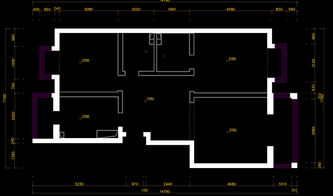 西康路36号帝马可装饰设计案例 平面设计的艺术与实用融合
